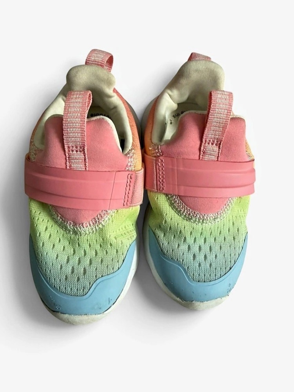 Kids Pink & Green Sneakers